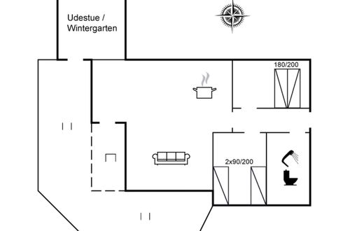 Foto 18 - Casa de 2 quartos em Løkken com terraço