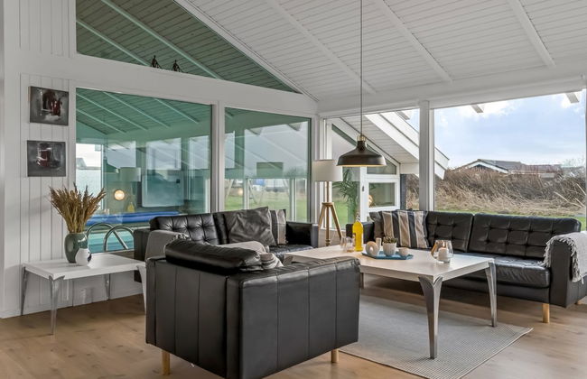 Casa de 3 quartos em Løkken com piscina privada e terraço - Foto 27
