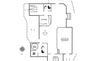 Foto 2 - Casa de 3 quartos em Løkken com terraço e sauna