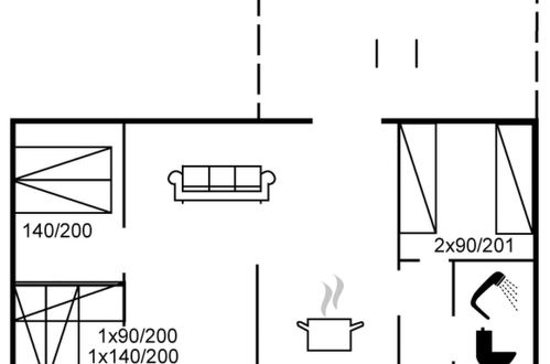 Foto 23 - Haus mit 3 Schlafzimmern in Nexø mit terrasse