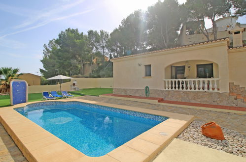 Foto 1 - Casa de 3 habitaciones en Calpe con piscina privada y vistas al mar