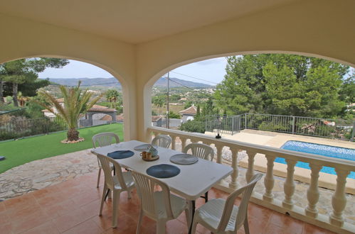 Foto 19 - Casa de 3 habitaciones en Calpe con piscina privada y vistas al mar