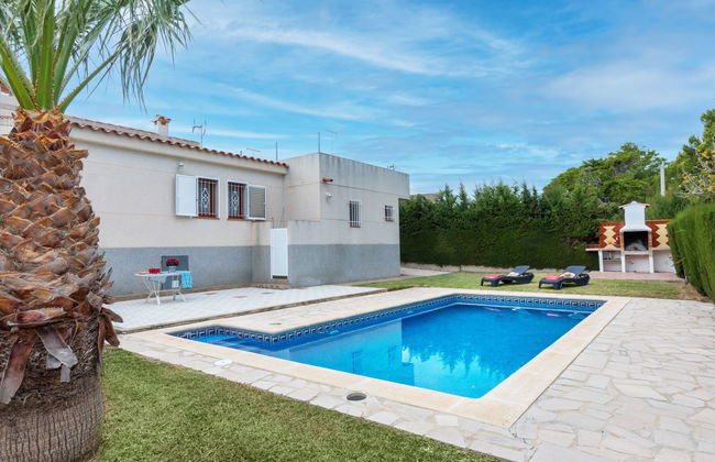 Casa de 5 quartos em l'Ametlla de Mar com piscina privada e jardim - Foto 1