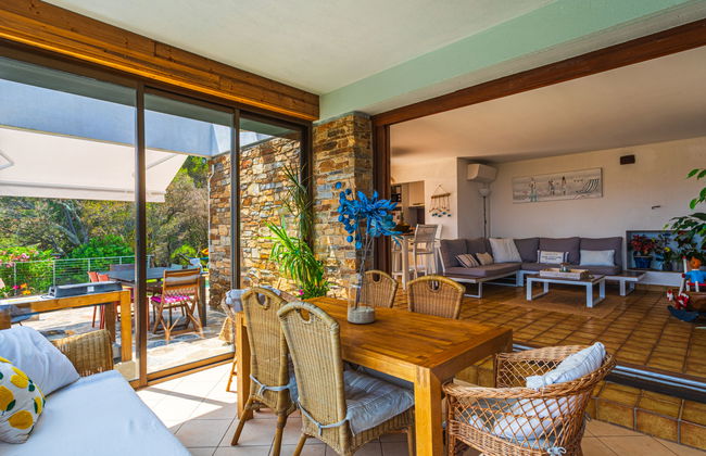 Casa con 5 camere da letto a Bormes-les-Mimosas con piscina privata e giardino - Foto 5
