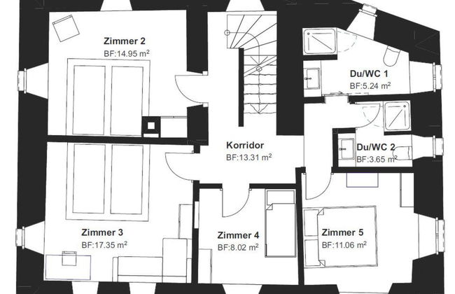 Apartment mit 5 Schlafzimmern in Vaz/Obervaz mit sauna - Foto 31