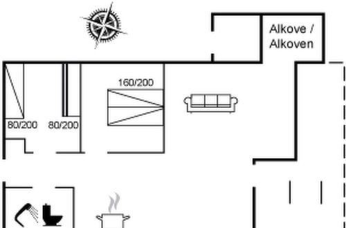 Foto 28 - Casa con 2 camere da letto a Løkken con terrazza