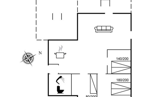 Foto 2 - Casa con 3 camere da letto a Løkken con terrazza