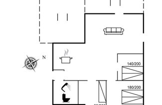 Foto 2 - Casa con 3 camere da letto a Løkken con terrazza