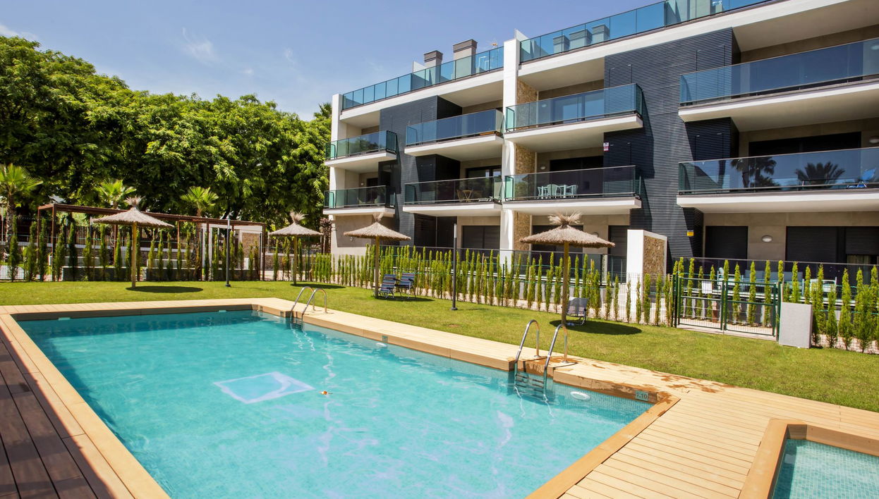 Apartamento de 3 quartos em Jávea com piscina e jardim - Foto 1