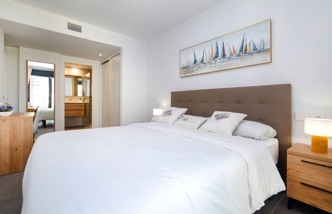 Apartamento de 4 quartos em Calp com piscina e jardim - Foto 9