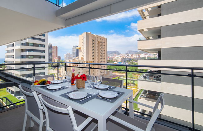 Apartamento de 4 quartos em Calp com piscina e jardim - Foto 17