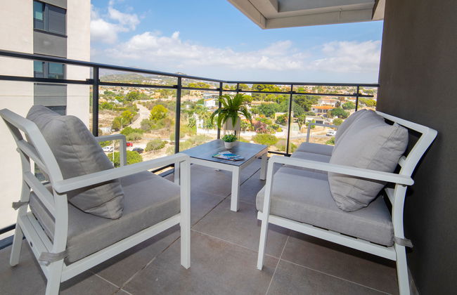 Apartamento de 4 quartos em Calp com piscina e jardim - Foto 20