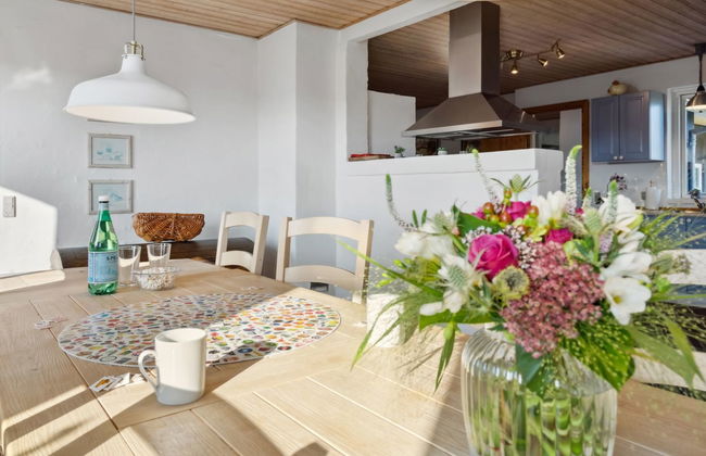 Casa de 4 quartos em Sjølund com piscina e terraço - Foto 7