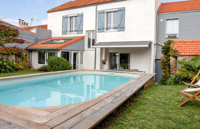 Casa de 6 quartos em Pornic com piscina privada e jardim - Foto 27
