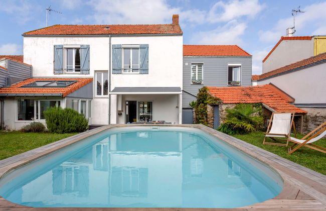Casa de 6 quartos em Pornic com piscina privada e jardim - Foto 2