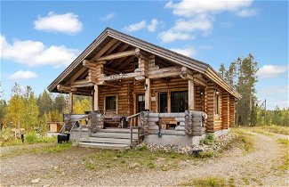 Foto 1 - Casa de 1 habitación en Kemijärvi con sauna y vistas a la montaña