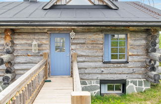 Foto 3 - Casa de 2 habitaciones en Inari con sauna y vistas a la montaña