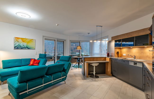 Apartamento de 3 quartos em Treffen am Ossiacher See com jardim e terraço - Foto 2