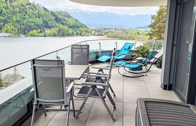 Apartamento de 3 quartos em Treffen am Ossiacher See com jardim e terraço - Foto 1
