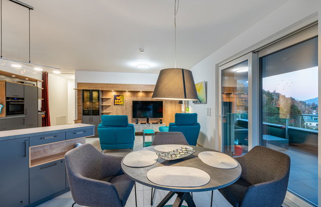 Apartamento de 3 quartos em Treffen am Ossiacher See com jardim e terraço - Foto 3