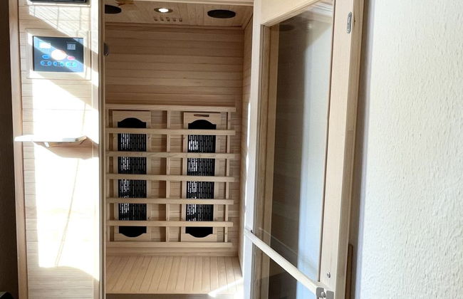 Apartamento de 1 quarto em Großschönau com sauna - Foto 18