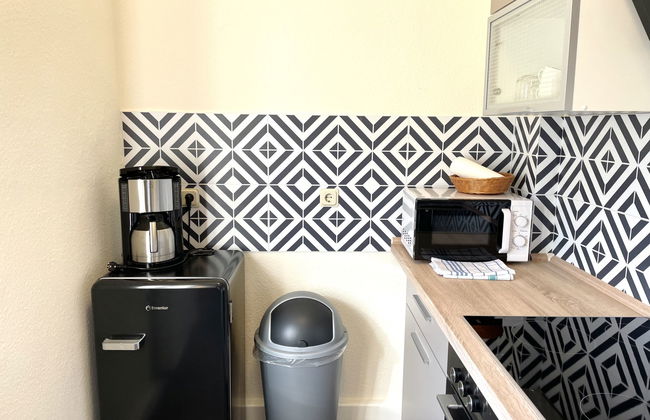 Apartamento de 1 quarto em Großschönau com sauna - Foto 14