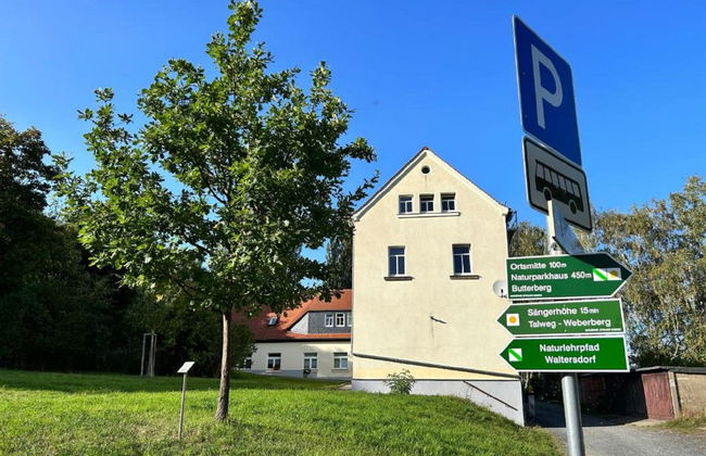 Apartamento de 1 quarto em Großschönau com sauna - Foto 11