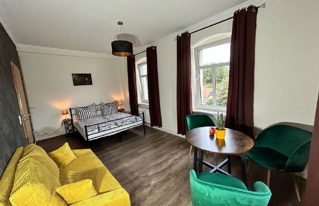 Apartamento de 1 quarto em Großschönau com sauna - Foto 8