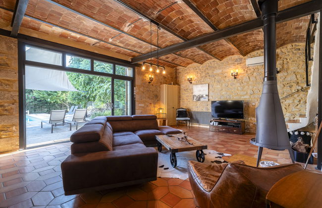 Casa de 6 quartos em Baron com piscina privada e jardim - Foto 8