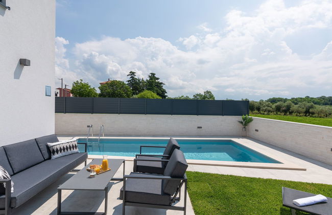 Casa de 4 quartos em Novigrad com piscina privada e terraço - Foto 11