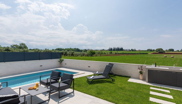 Casa de 4 quartos em Novigrad com piscina privada e terraço - Foto 5