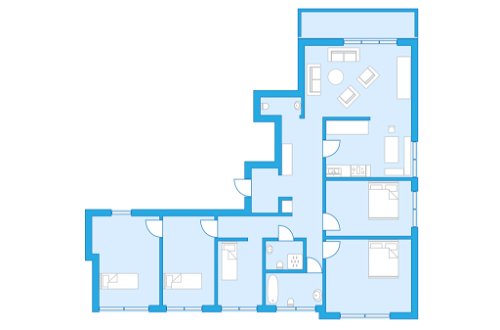 Foto 37 - Apartment mit 5 Schlafzimmern in Davos mit blick auf die berge