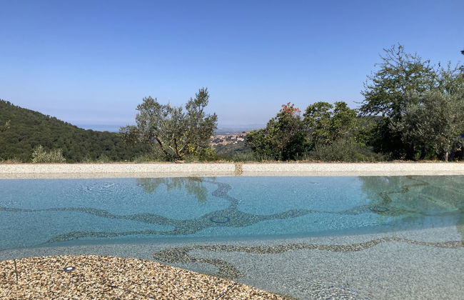 Apartamento de 2 quartos em Castagneto Carducci com piscina e jardim - Foto 24