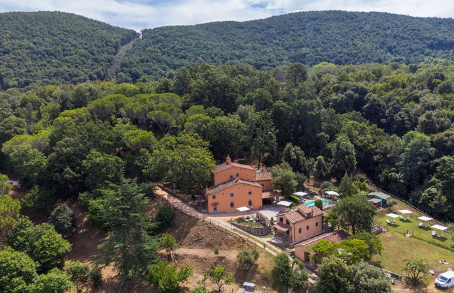 Apartamento de 2 quartos em Castagneto Carducci com piscina e jardim - Foto 45