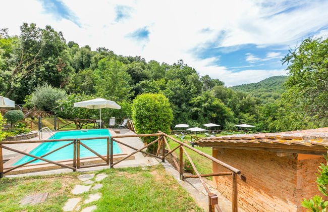 Apartamento de 2 quartos em Castagneto Carducci com piscina e jardim - Foto 36