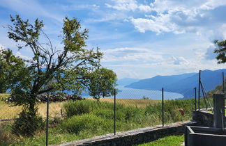 Foto 2 - Casa de 1 habitación en Ronco sopra Ascona con jardín y vistas a la montaña