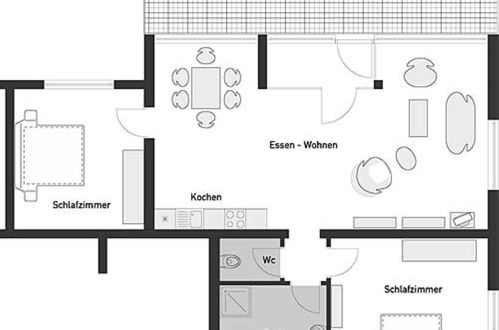 Photo 9 - 2 bedroom Apartment in Velden am Wörther See with garden and mountain view