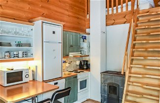 Foto 2 - Casa de 1 habitación en Kittilä con sauna y vistas a la montaña