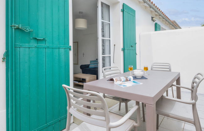 Apartment mit 2 Schlafzimmern in Rivedoux-Plage mit schwimmbad und terrasse - Foto 21