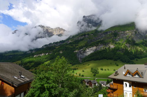 Foto 8 - Appartamento con 1 camera da letto a Leukerbad con vista sulle montagne