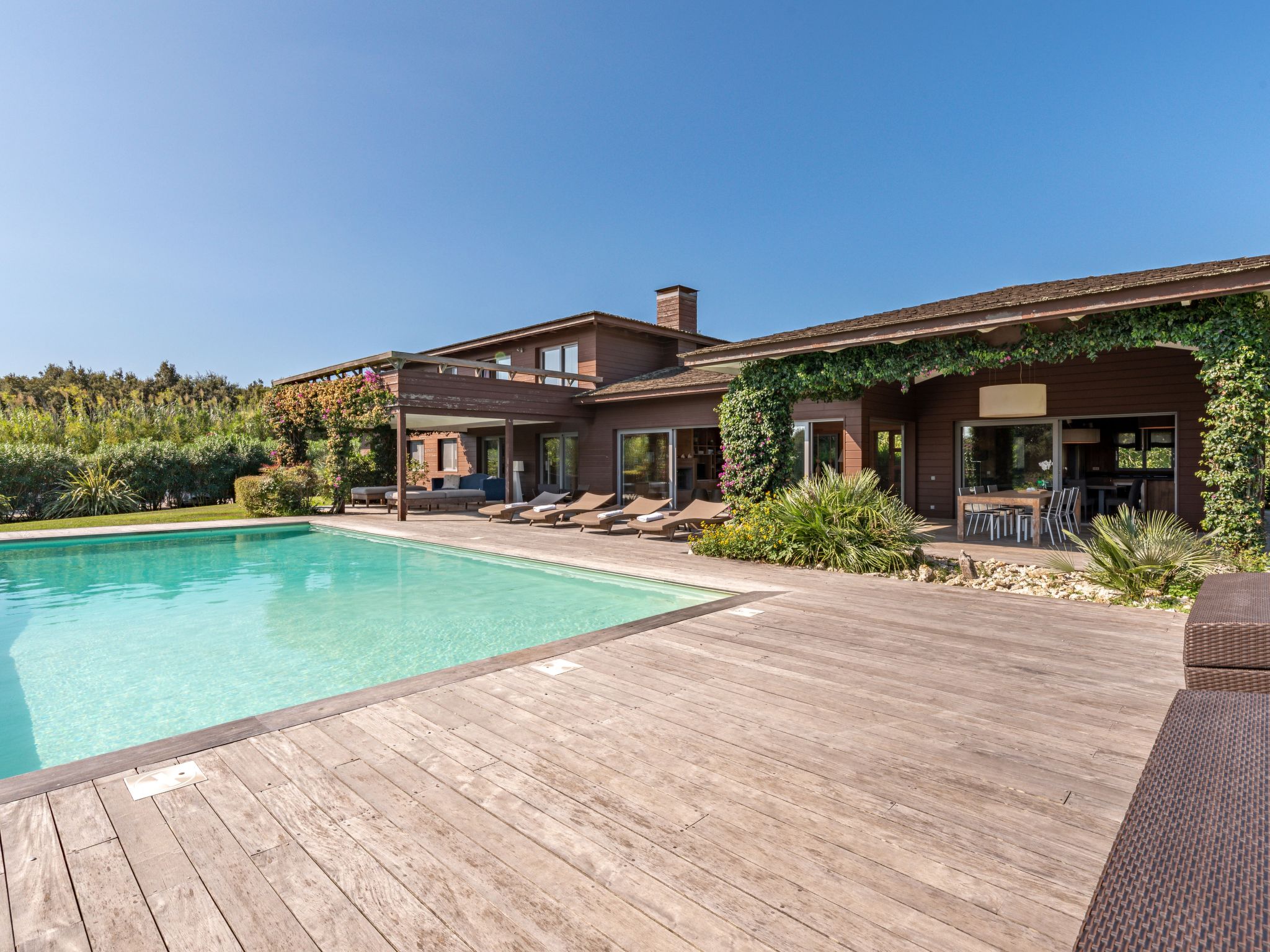 Photo 1 - Maison de 4 chambres à Bonifacio avec piscine privée et vues à la mer