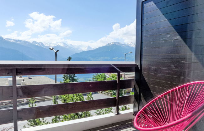 Apartamento de 1 quarto em Crans-Montana com piscina e sauna - Foto 18
