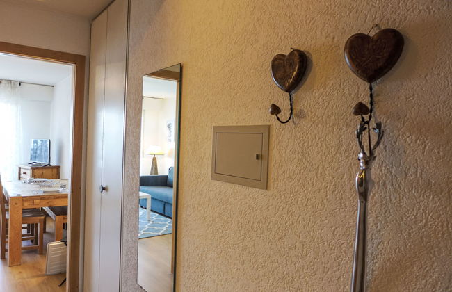 Apartamento de 1 quarto em Crans-Montana com piscina e sauna - Foto 12