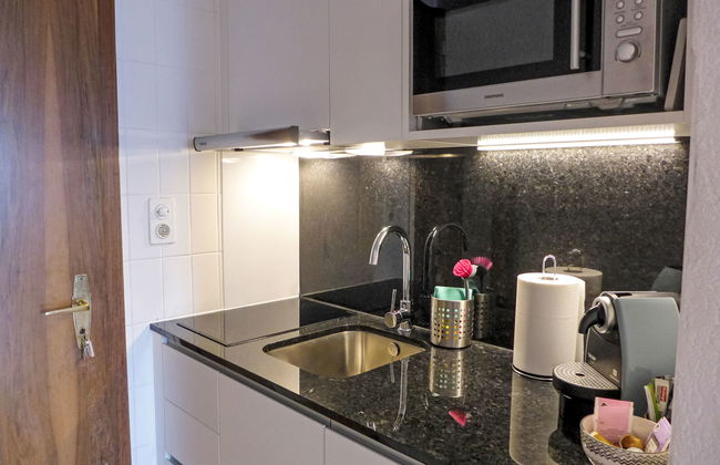 Apartamento de 1 quarto em Crans-Montana com piscina e sauna - Foto 13