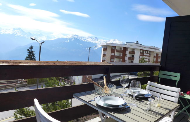 Apartamento de 1 quarto em Crans-Montana com piscina e sauna - Foto 17
