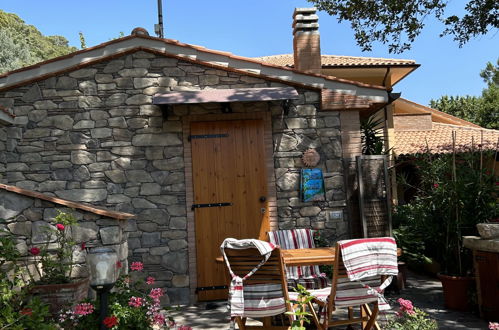 Foto 47 - Casa de 1 habitación en Castellina Marittima con jardín y vistas al mar