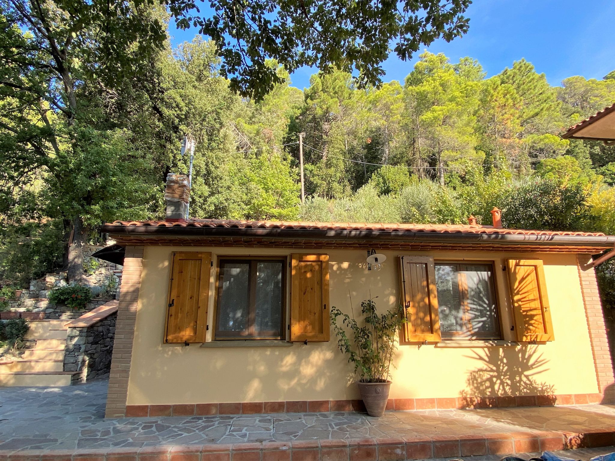 Photo 37 - Maison de 1 chambre à Castellina Marittima avec jardin et vues à la mer