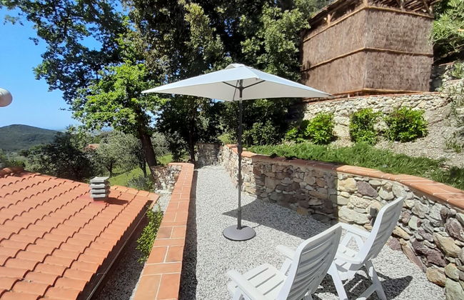 Casa de 2 quartos em Castellina Marittima com jardim e terraço - Foto 30