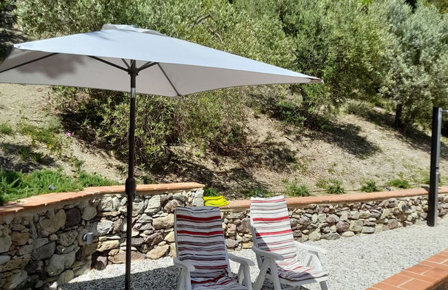Casa de 2 quartos em Castellina Marittima com jardim e terraço - Foto 2