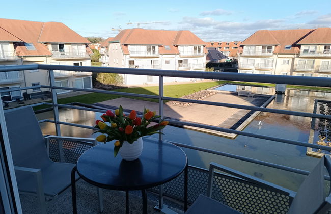 Apartamento de 1 quarto em De Haan com piscina e jardim - Foto 13